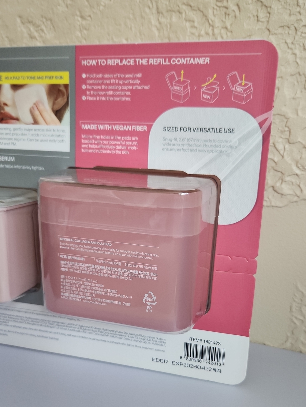 MEDIHEAL Collagen Pad 200-count set - Picture 3 of 10